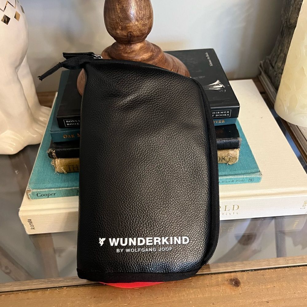 Air Berlin Flightbag Wunderkind by Wolfgang Joop. Cosmetic travel bag.